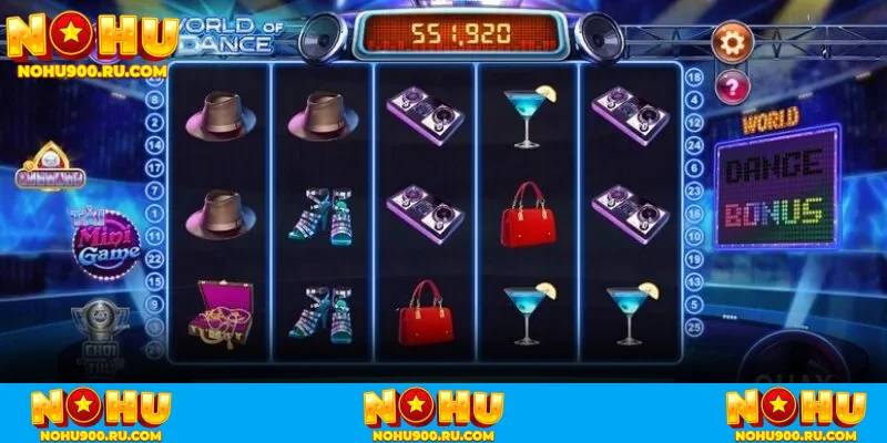 Nổ hũ World Dance thiết kế dành riêng cho những ai yêu thích âm nhạc